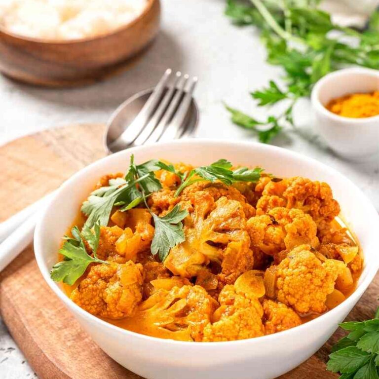 Blumenkohl-Curry mit Kokosmilch