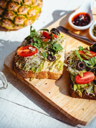 Vegetarische Sandwiches für zwischendurch