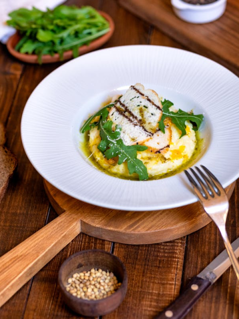 Polenta mit Ratatouille