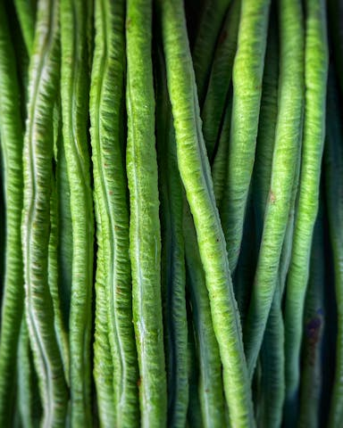 Vegetarische Rezepte mit Spargelbohnen