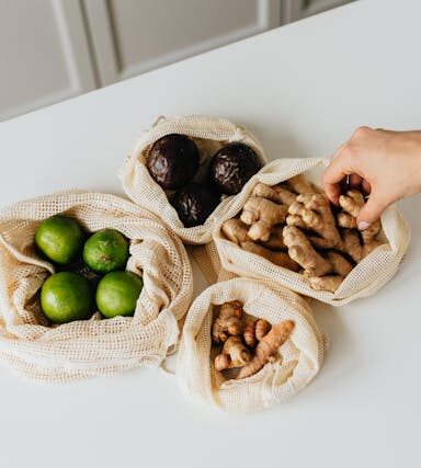 Plastikfrei leben mit vegetarischer Ernährung