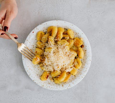 Kürbisgnocchi mit Salbeibutter