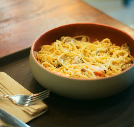 Vegane Spaghetti Carbonara