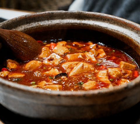 Veganes Tofu-Gulasch