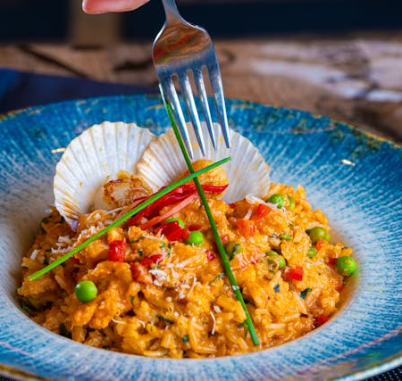 Gemüse-Paella mit Safran