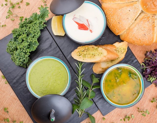 Rezepte für gesunde vegetarische Suppen