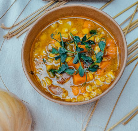 Veganer Kichererbsen-Eintopf mit Spinat