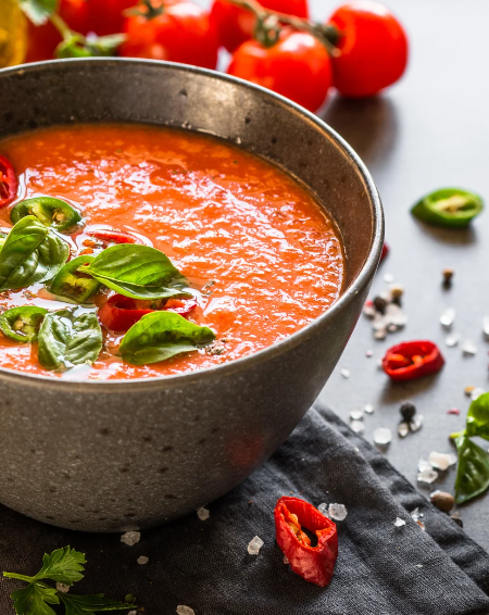 Gazpacho Andaluz – Kalte spanische Suppe