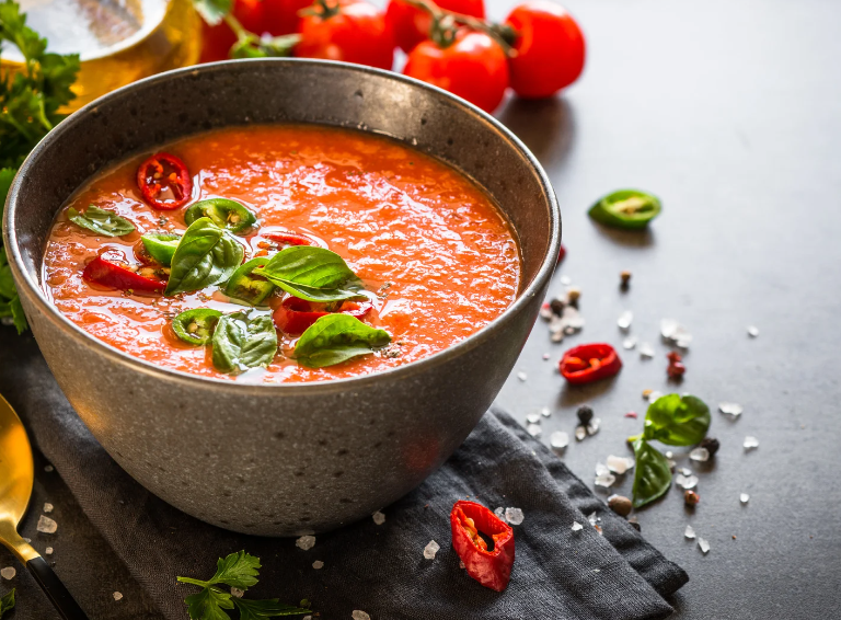 Gazpacho Andaluz – Kalte spanische Suppe