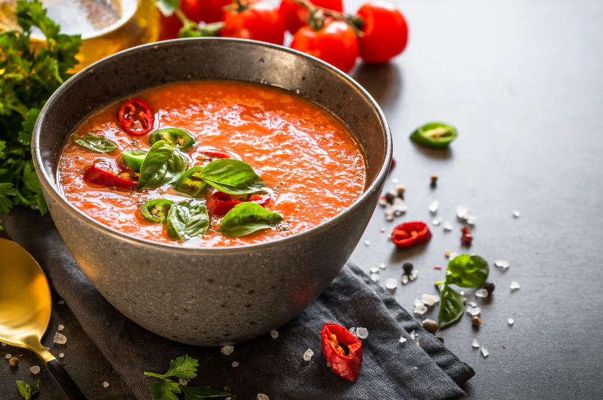 Gazpacho Andaluz – Kalte spanische Suppe