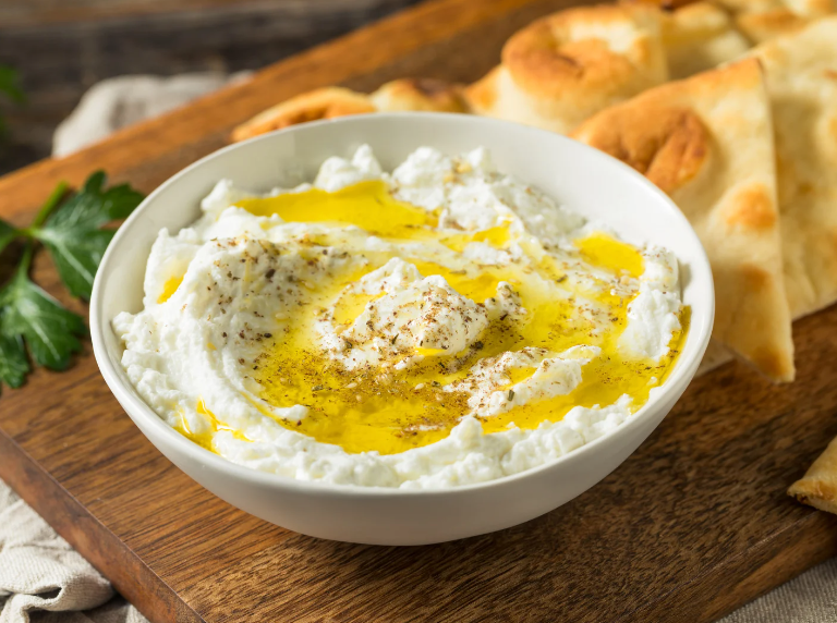 Kichererbsen-Joghurt-Dip mit Kreuzkümmel