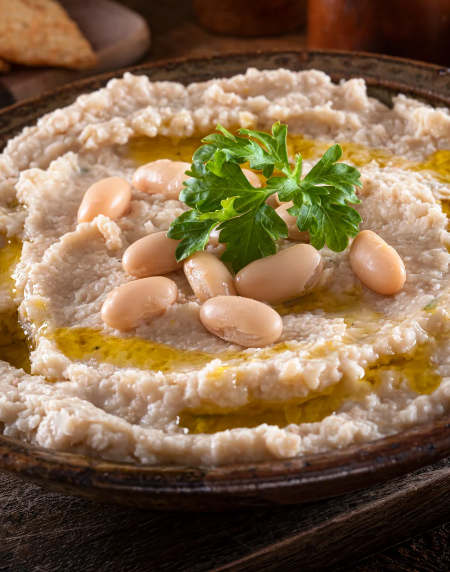 Weißbohnen-Dip mit Rosmarin & Zitrone