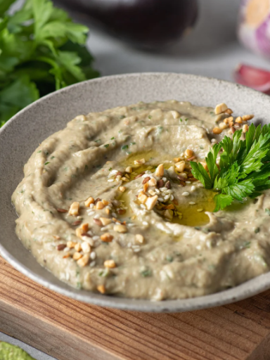 Baba Ghanoush (Auberginen-Dip)