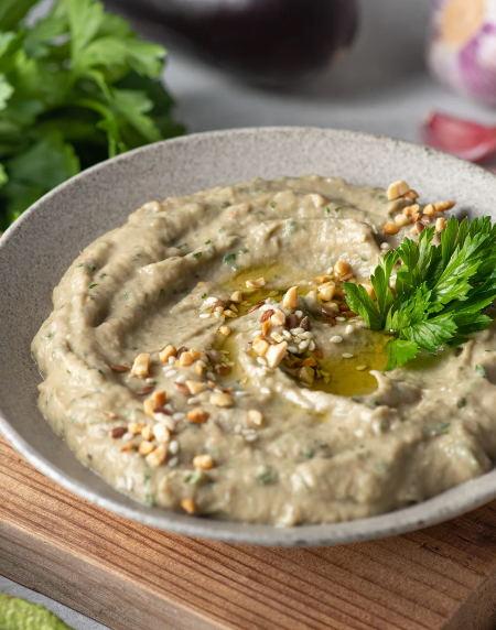 Baba Ghanoush (Auberginen-Dip)