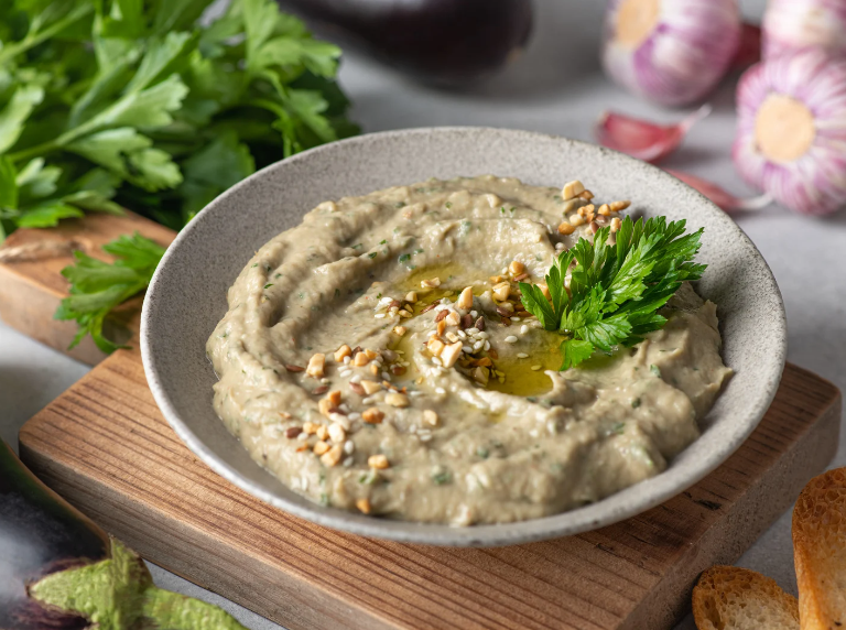 Baba Ghanoush (Auberginen-Dip)