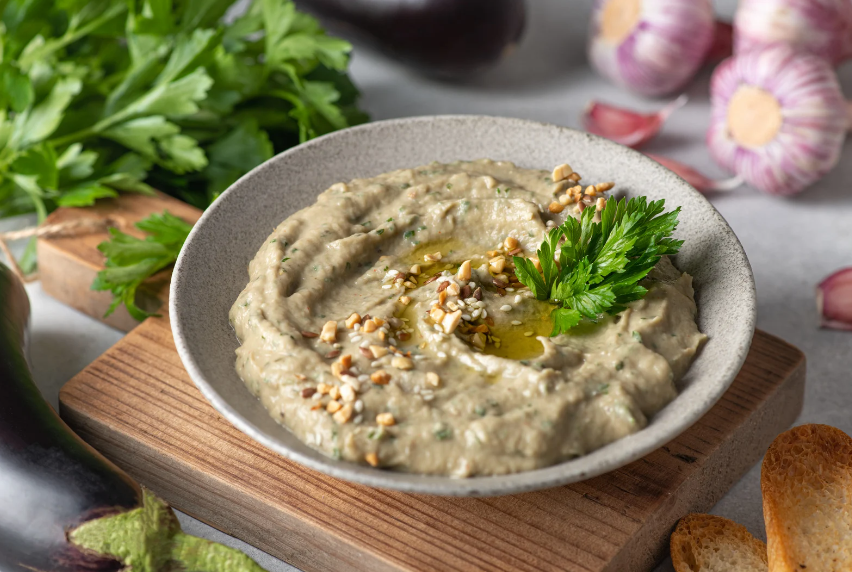 Baba Ghanoush (Auberginen-Dip)