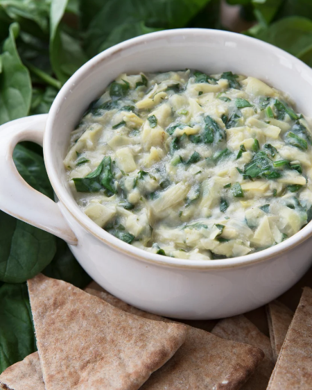 Spinat-Artischocken-Dip (warm)