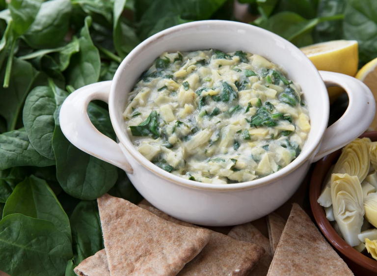 Spinat-Artischocken-Dip (warm)