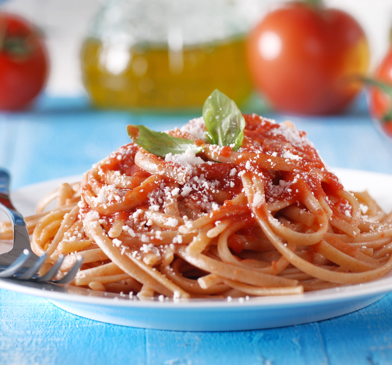 Spaghetti mit Pesto Rosso