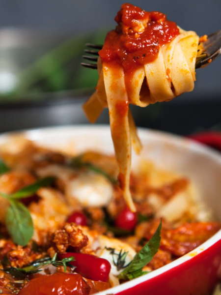 Mediterrane Gemüse-Pasta Rezept