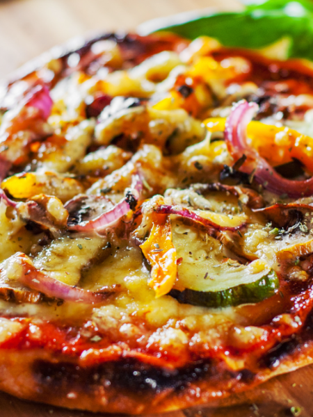 Pizza Verdure Grigliate – mit gegrilltem Gemüse