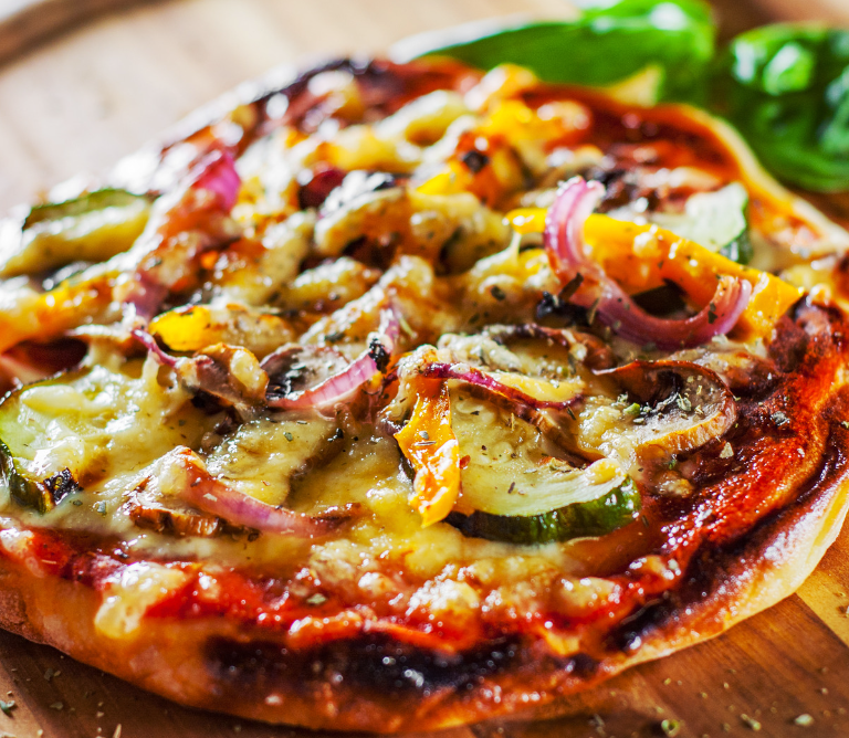 Pizza Verdure Grigliate – mit gegrilltem Gemüse