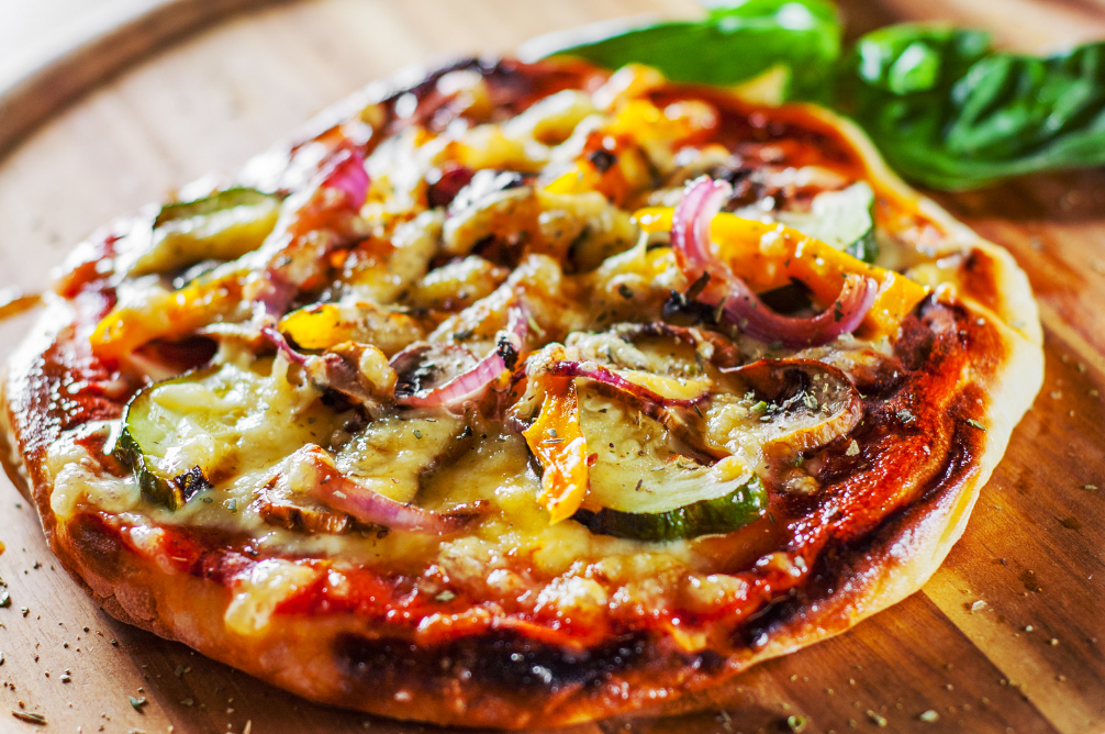 Pizza Verdure Grigliate – mit gegrilltem Gemüse
