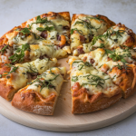 Pizza ai Carciofi – mit Artischocken & Parmesan