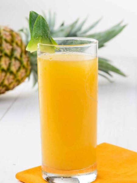 Frischer Ananassaft - Rezept