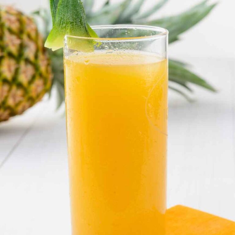 Frischer Ananassaft - Rezept