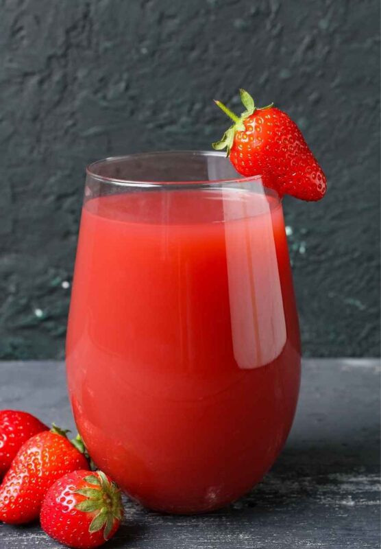 Erdbeersaft-Rezept