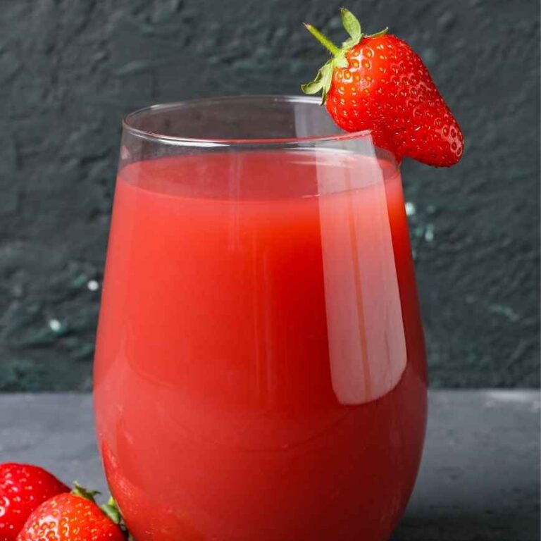 Erdbeersaft-Rezept
