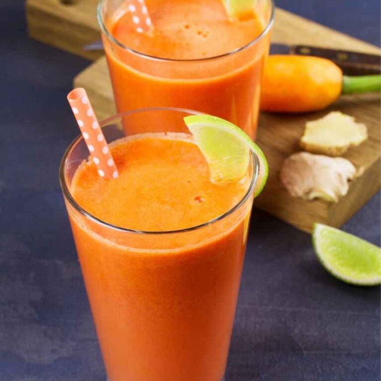 Karotten-Ingwer-Saft - Rezept