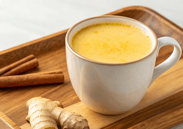 Kurkuma Latte (Goldene Milch)