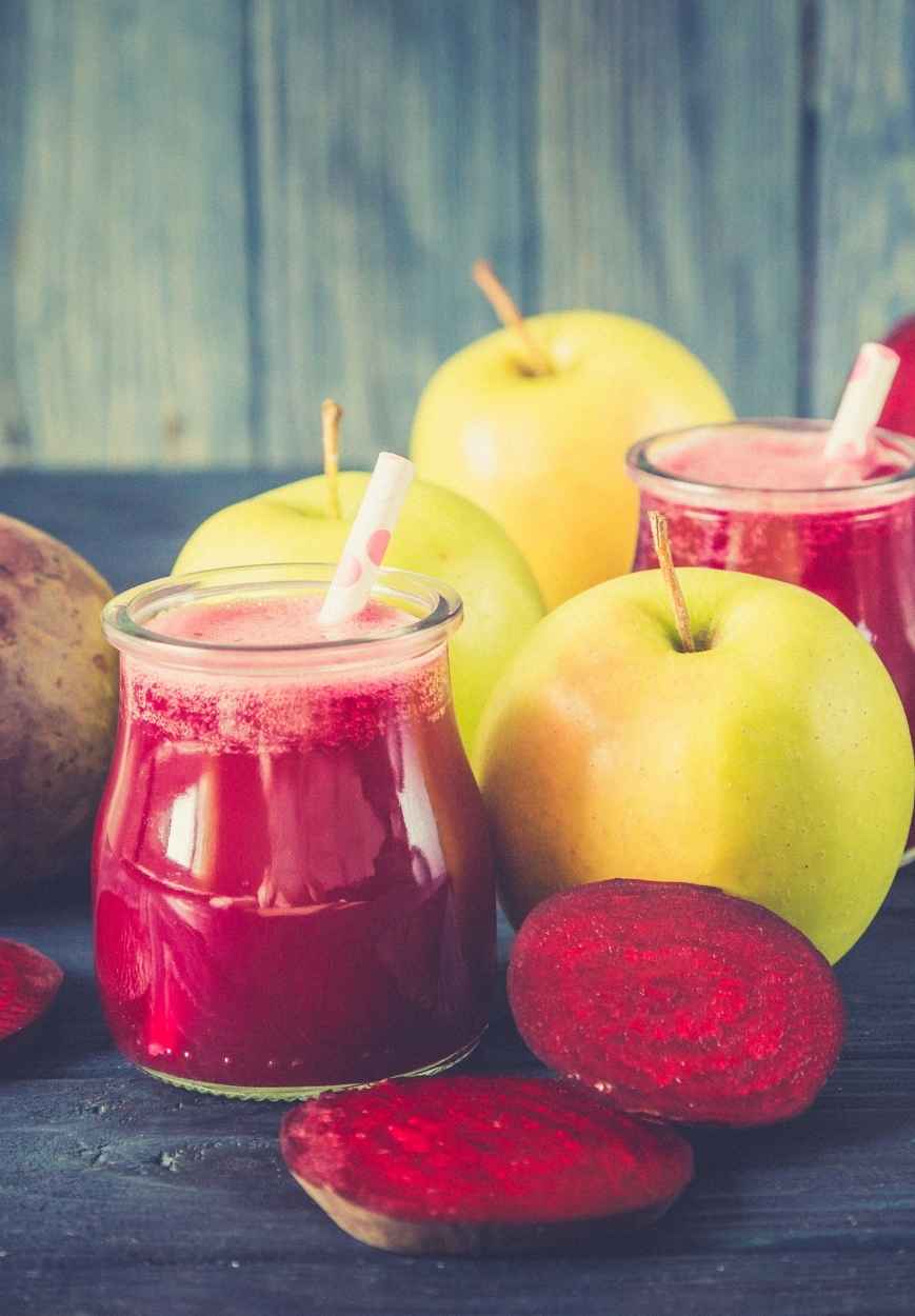 Rote-Bete-Apfel-Saft – Rezept