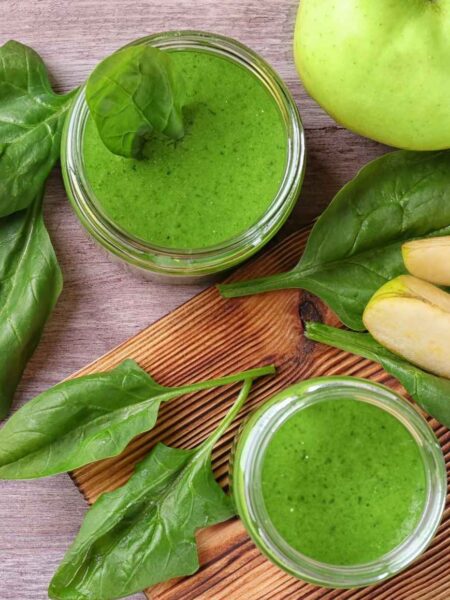 Spinat-Apfel-Saft – Rezept