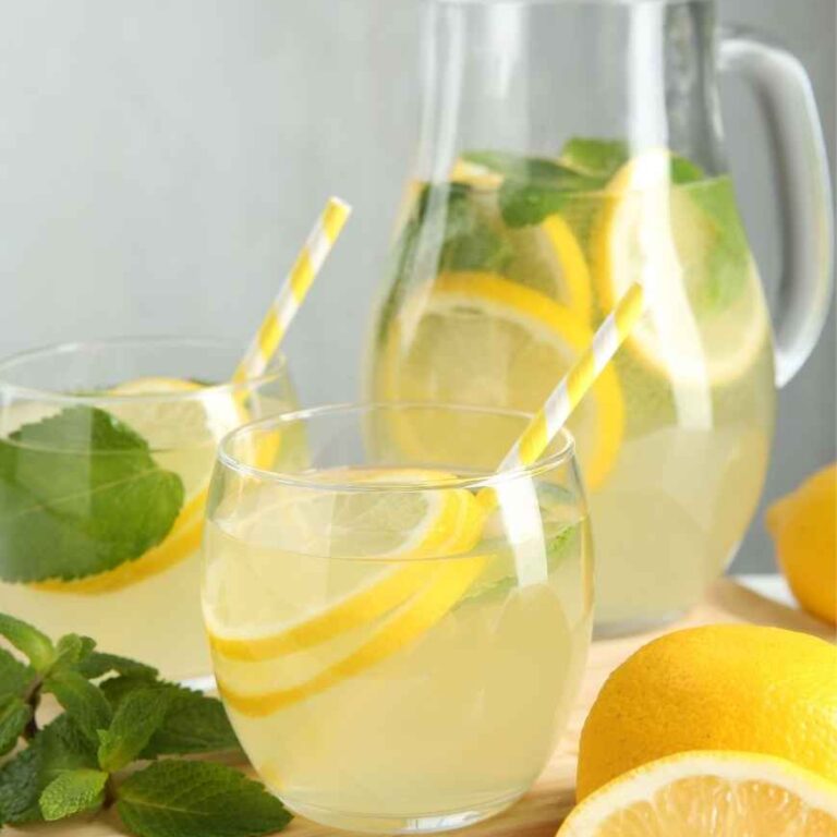 Zitronen-Minze-Saft-Rezept