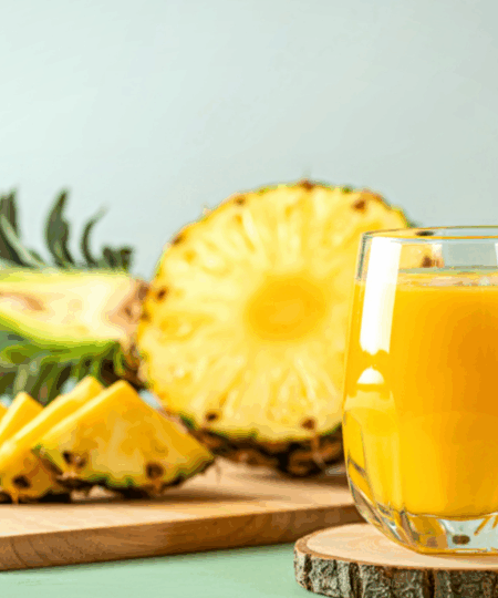 Frischer Ananassaft - Rezept