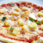 Vegane Ananas-Pizza