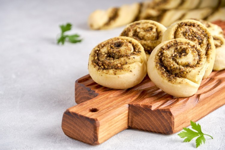 Zaatar-Schnecken – Herzhaftes orientalisches Gebäck