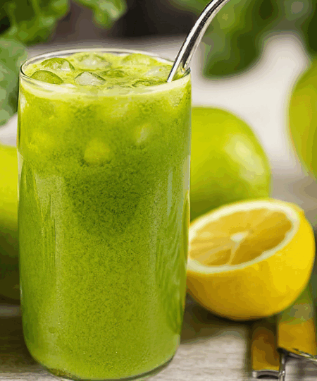 Grüner Apfelsaft - Rezept