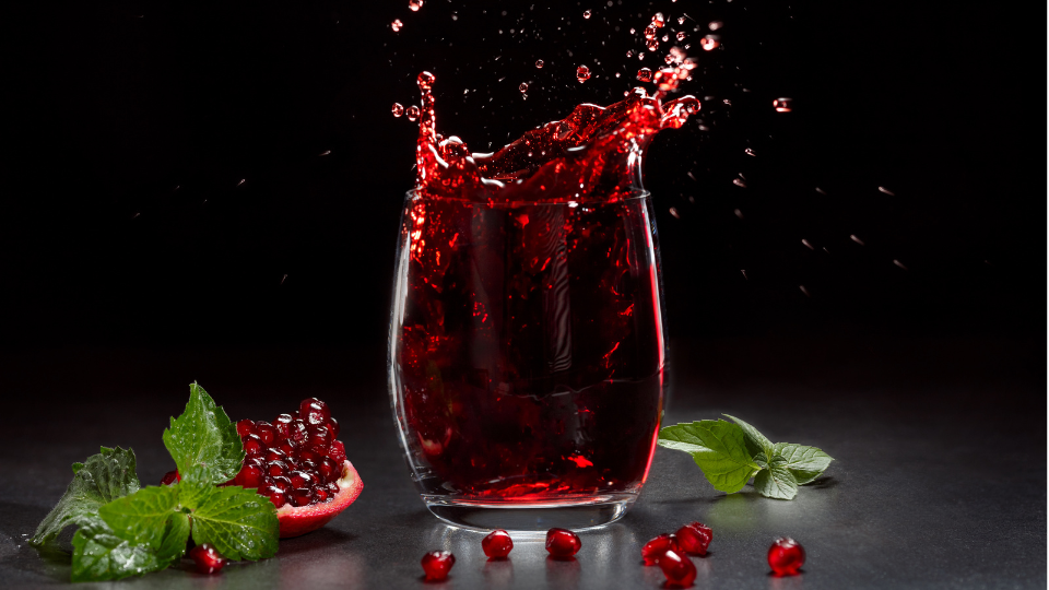 Frischer Granatapfelsaft - Rezept