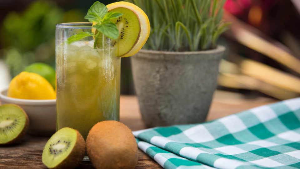 Kiwi-Zitronen-Saft-Rezept