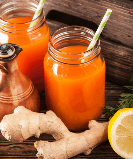 Karotten-Ingwer-Saft - Rezept
