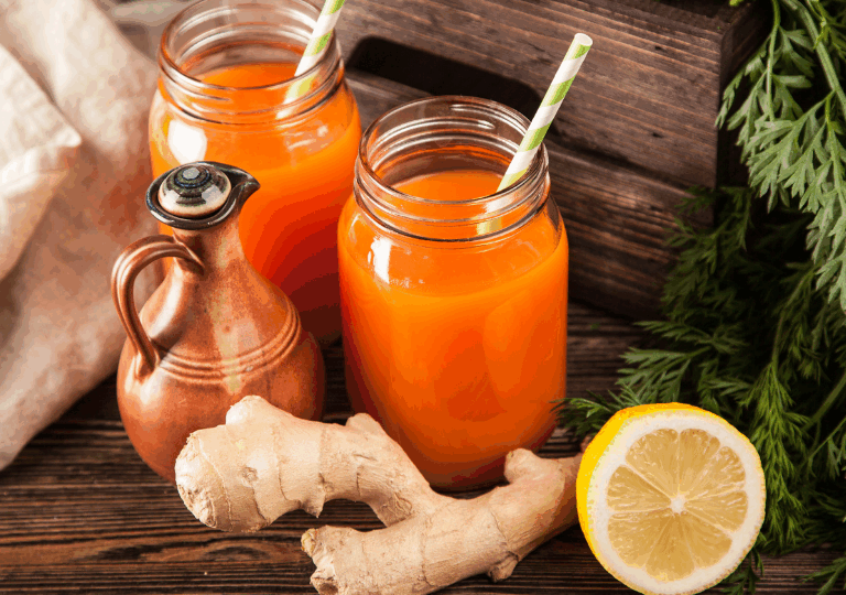 Karotten-Ingwer-Saft - Rezept