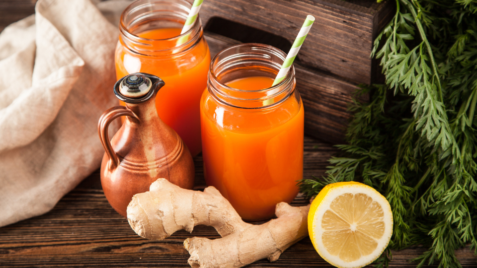 Karotten-Ingwer-Saft - Rezept