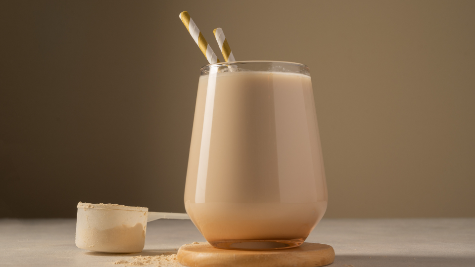 Kaffee-Protein-Smoothie (Vegan Mocha)