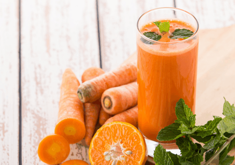 Karotten-Orangen-Saft-Rezept