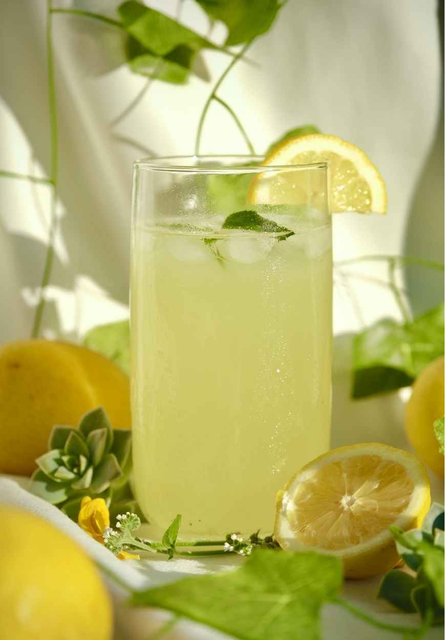Hausgemachte Zitronenlimonade - Rezept