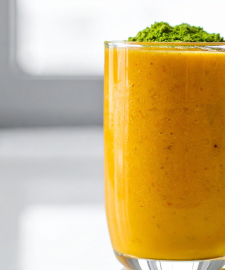 Mango-Linsen-Smoothie - Exotisch & Eiweißreich